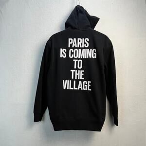 Limited ED “The Village Cry” Carhartt Paris Coming to the Village BLK Hoodie MED